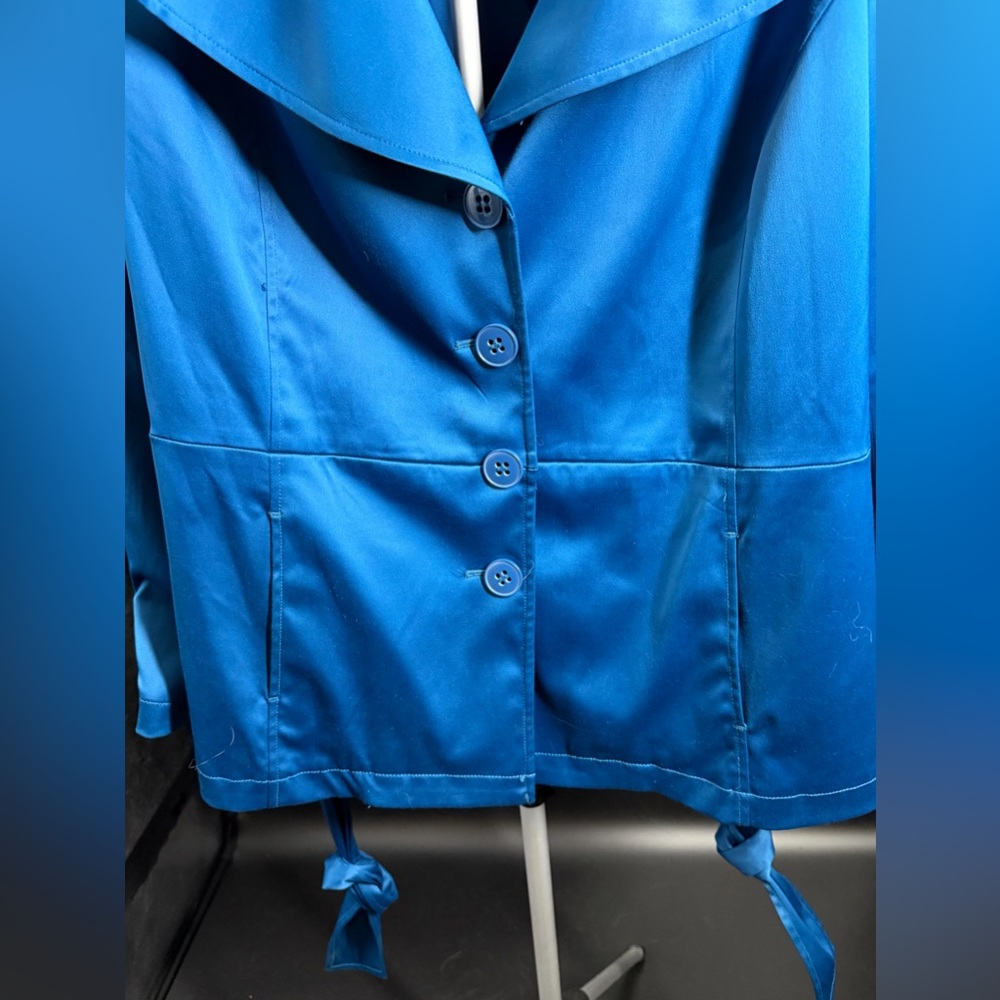 NEW/LANE BRYANT Gorgeous Blue JACKET| Heavy Outer COAT| WOMEN'S Size 24 - Picture 3 of 11